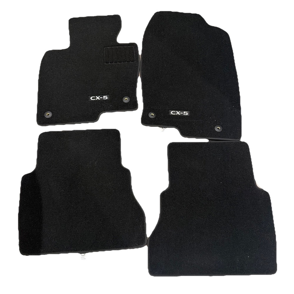 Mazda‎ 2025 CX-5 OEM Black Carpet Factory floor Mats Set Of Four NEW